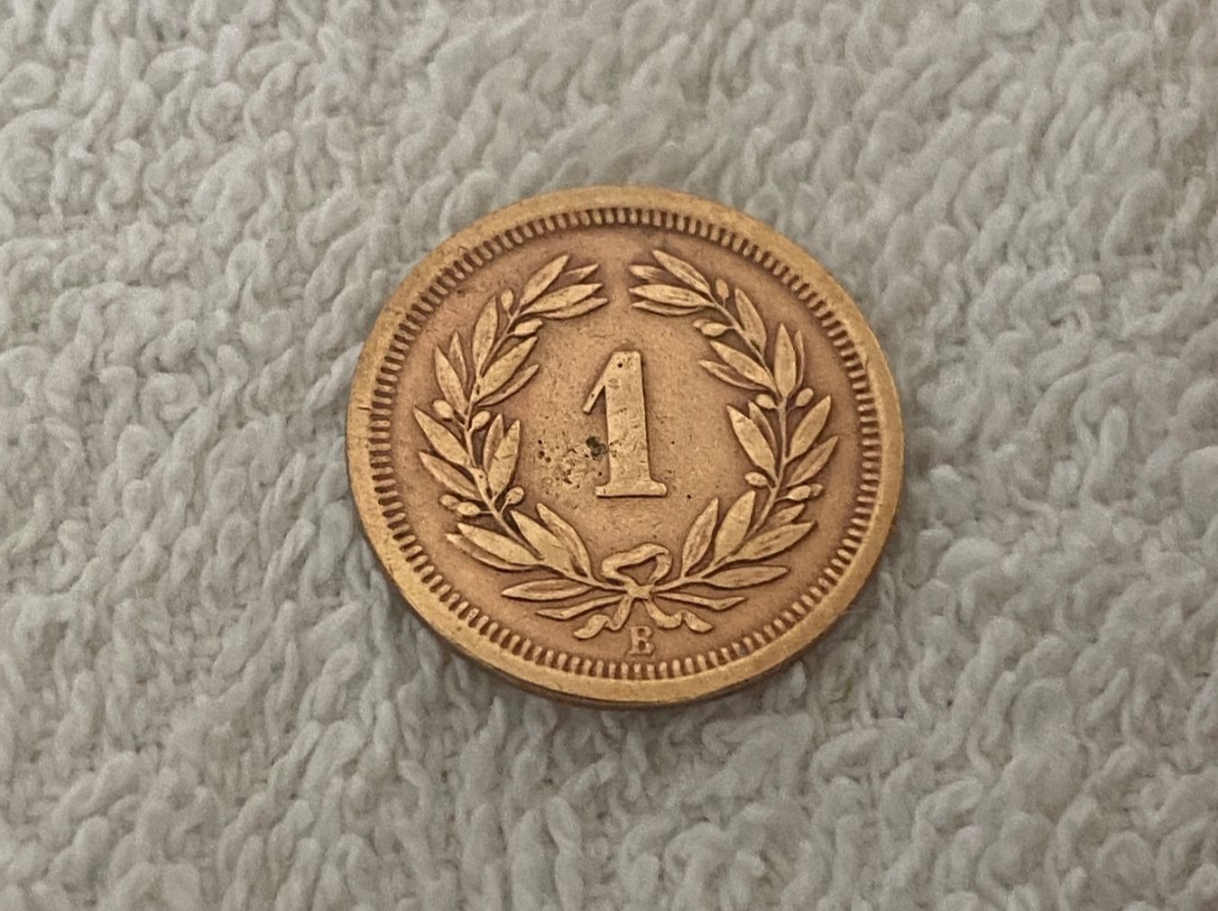 Tutti le monete: 1 centime/Rappen 1892 B – Usato da Nyon venduto da Ilmi09 1