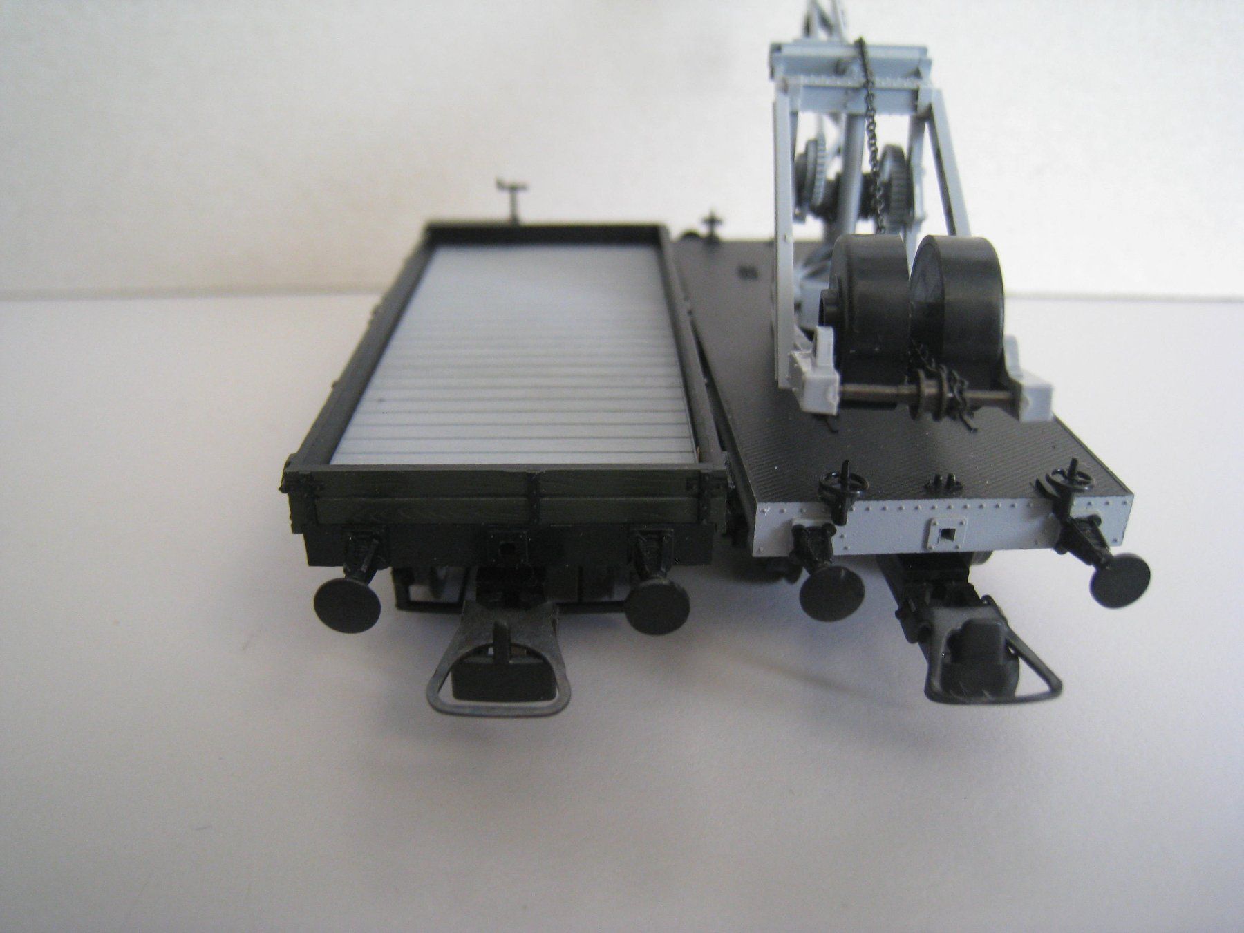 Trix Modellini di ferrovie: Trix, Bayrisches - Kranwagen Set, 2 teilig, 23517 – Usato da Buchs ZH venduto da swiss-train 8