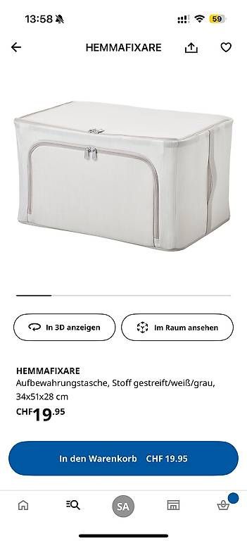 Contenitori & Simili: Aufbewahrungsboxen, Ikea, 2 Stück – Usato da Zürich venduto da sab_bl7c 1