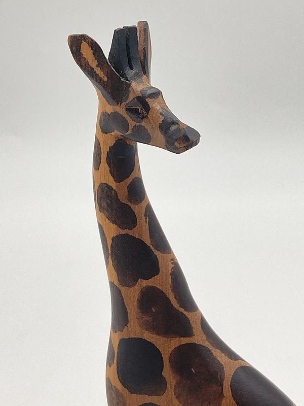Figurines: Giraffenfigur | hellbraun | Holz – D'occasion à Wittenbach par Restwert_St-Gallen 3