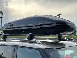 Coffre de toit,barres de toit et porte skis Mini Countryman