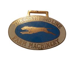 Plakette Greyhound