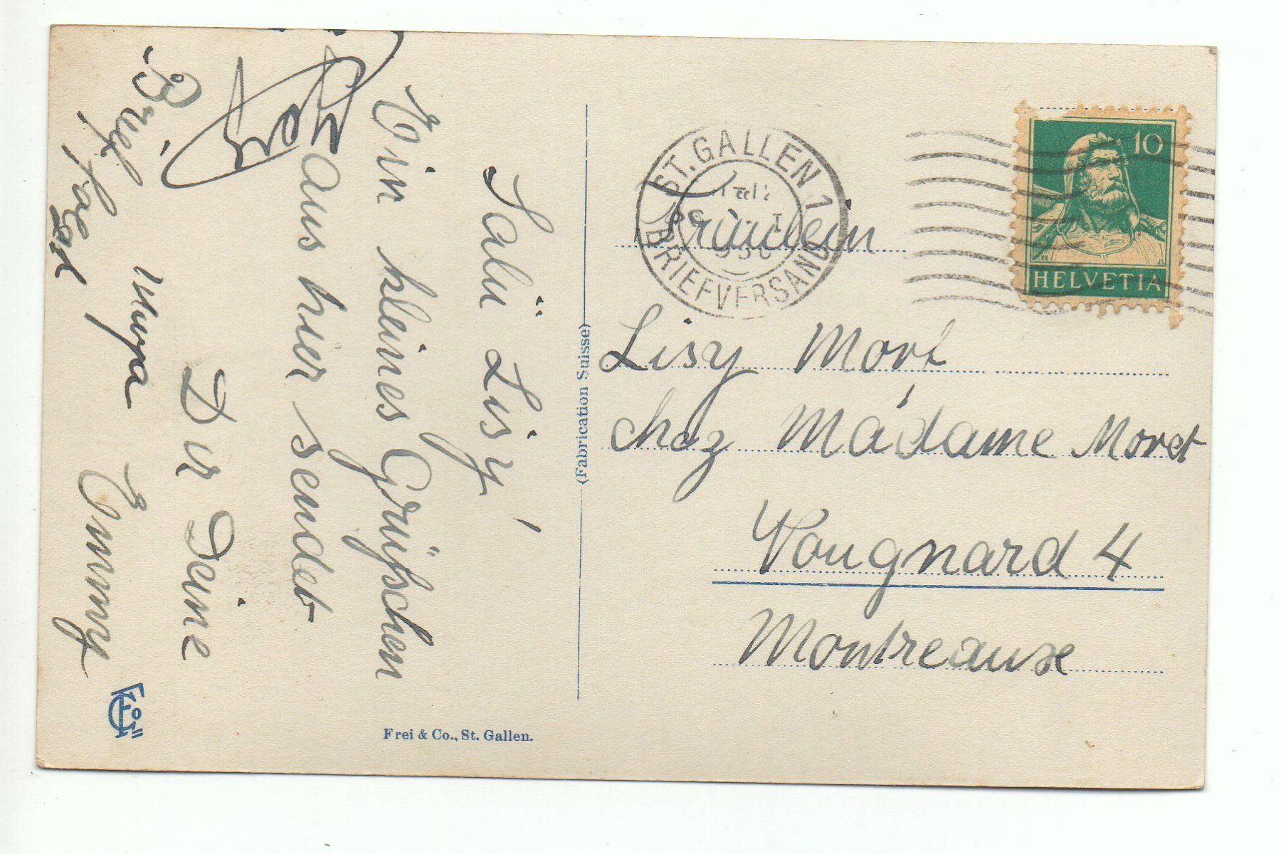Cartoline postali: ALTENRHEIN – Usato da Jona venduto da philajona 1