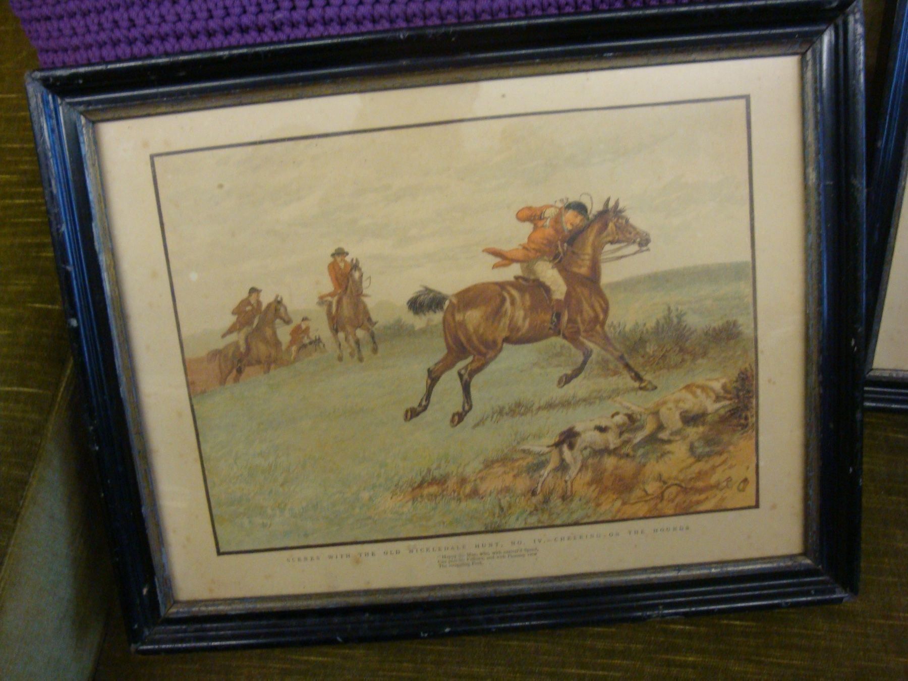 Poster & Bilder: 4 Farblithos aus England, 1880er Jahre – Gebraucht aus häusernmoos von buc_8ftk 7