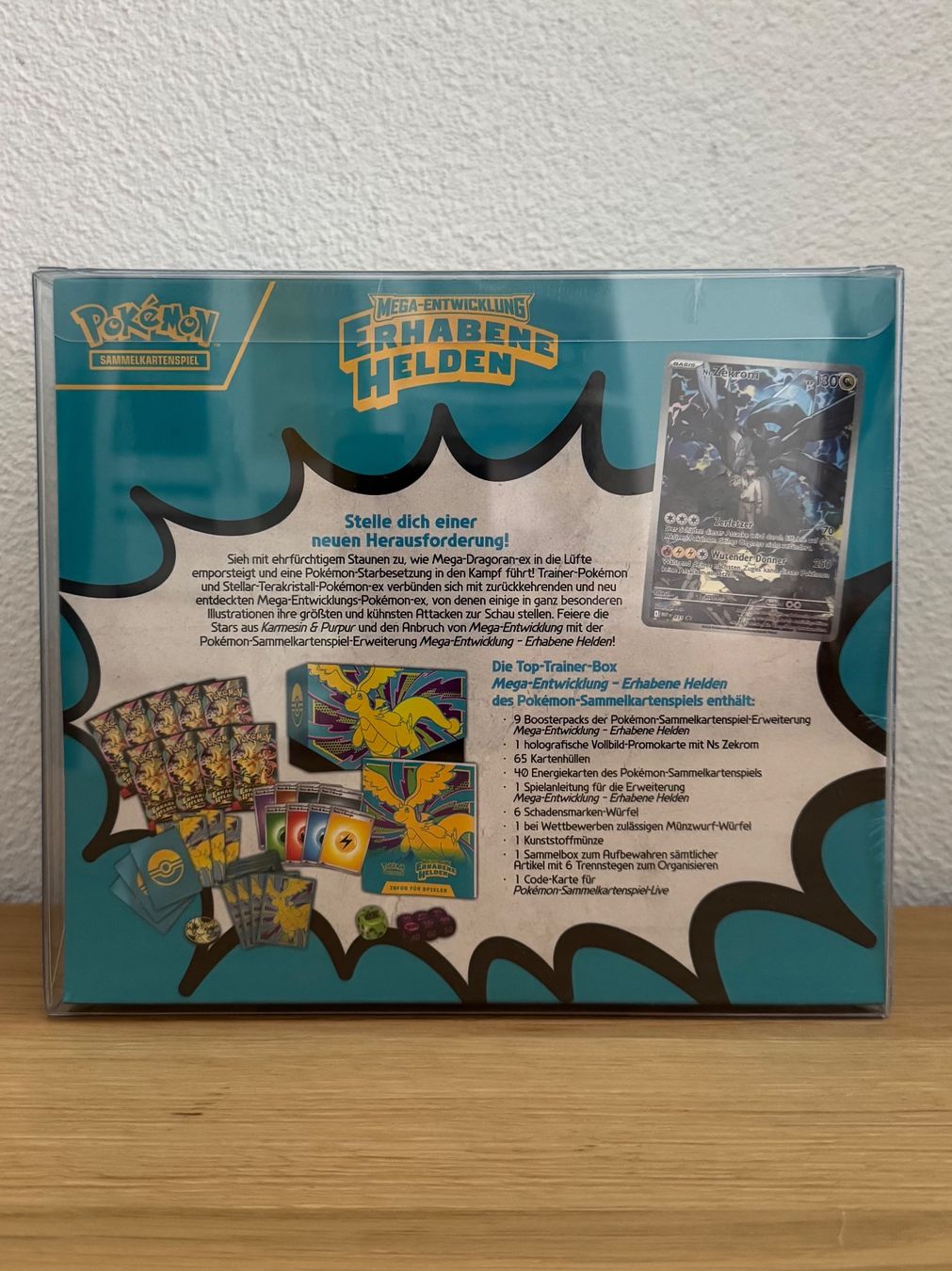 Pokémon Carte collezionabili: Erhabene Helden | Top-Trainer-Box (Deutsch) – Nuovo e nell'imballaggio originale da Rothenburg venduto da globepepper 2