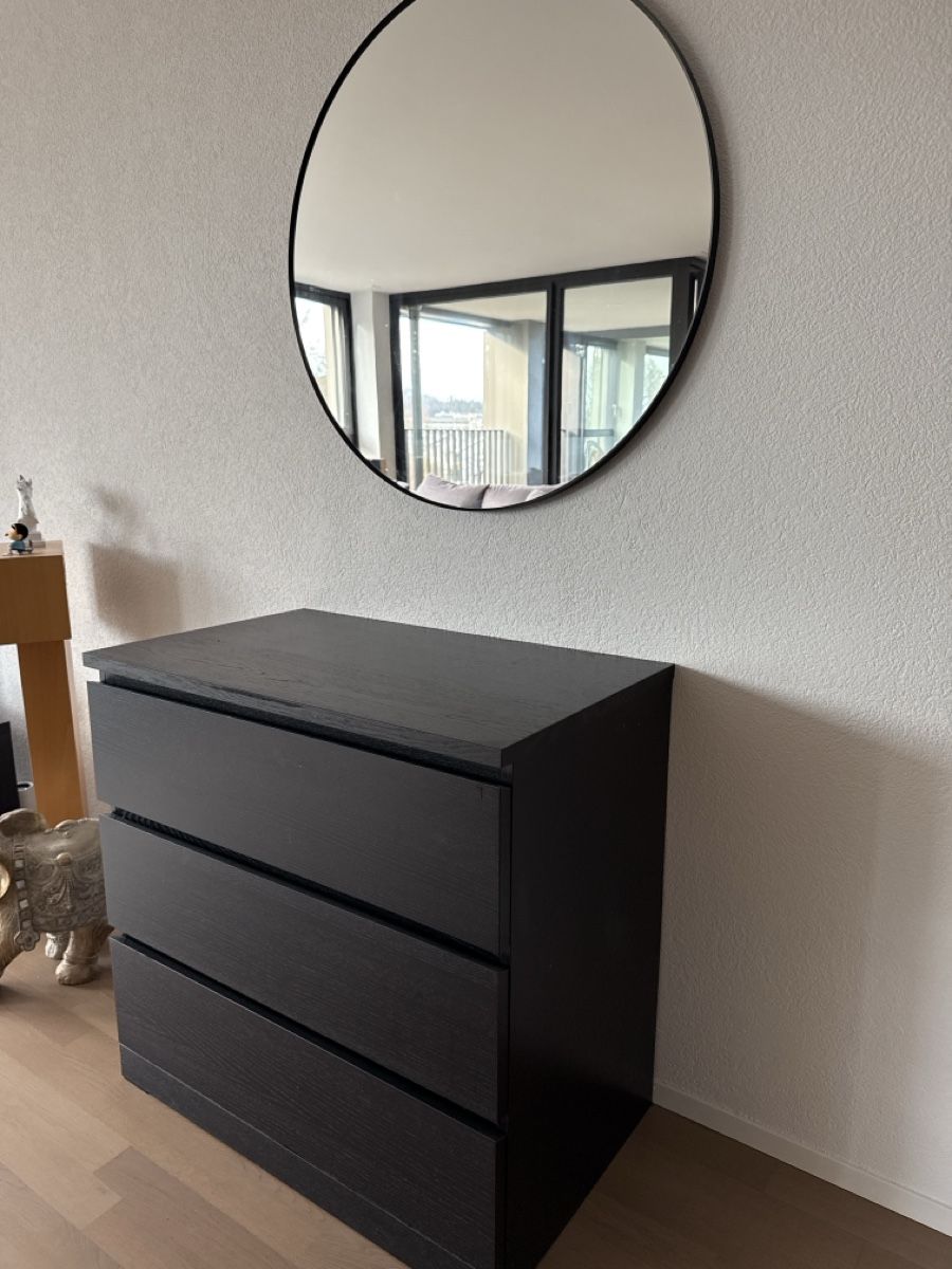 Malm Kommode Mit Spiegel