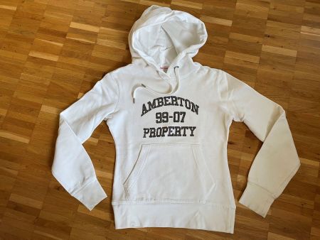 Sweatshirt Hoodie Gr.164-176 Gr.XS off-white