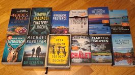 Lot * 12x diverse Krimis / Thriller* Bücherpaket