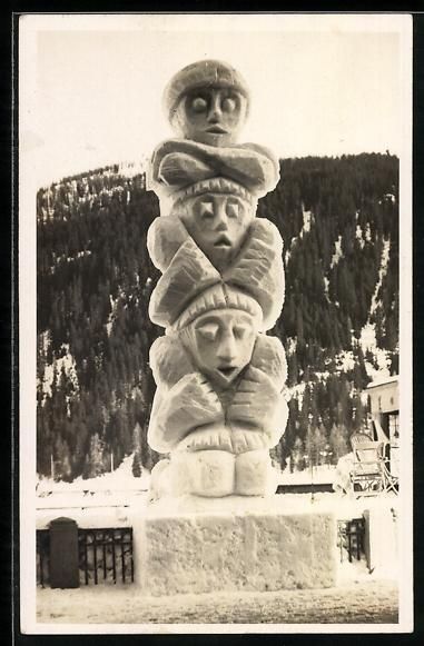 Cartes postales: Davos, 5. Davoser Winterfest 1930, Schne – D'occasion à Berlin par bartko-reher