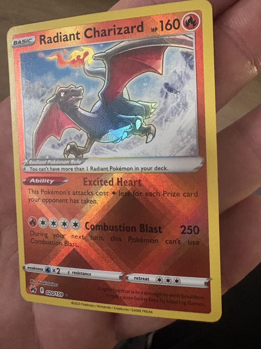Pokémon Carte collezionabili: Radiant Charizard ENG N/M Crown Zenith – Nuovo (secondo la descrizione) da Kaltbrunn venduto da Mr_Alboss 1