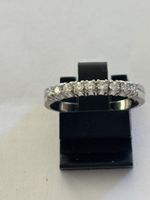 Ring Weissgold 750 Diamanten guter Zustand