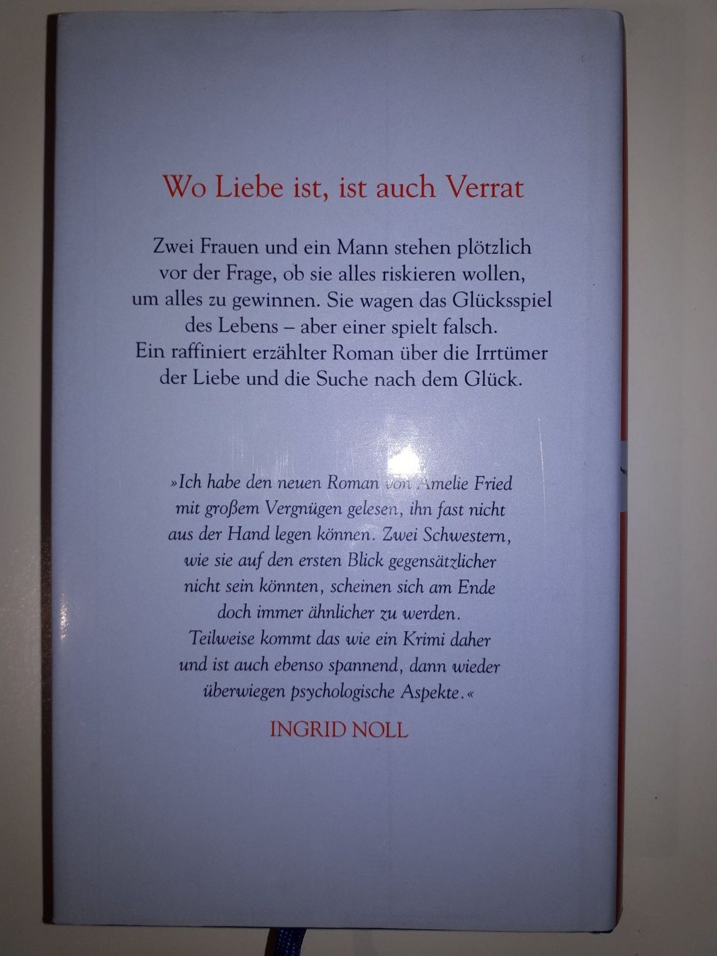 Libri: Amelie Fried: Glücksspieler – Usato da Dietikon venduto da Buchantiqdietikon 1