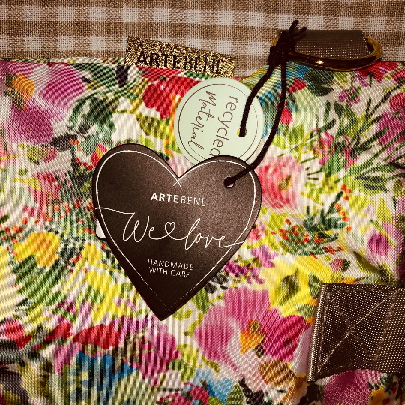 Borse da donna: Artebene Handtasche mit Blumenmuster, neu – Usato da Zollikon venduto da D64 1