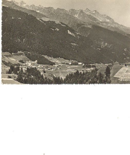 Cartoline postali: Disentis + 1947 – Usato da Emmenbrücke venduto da teestube