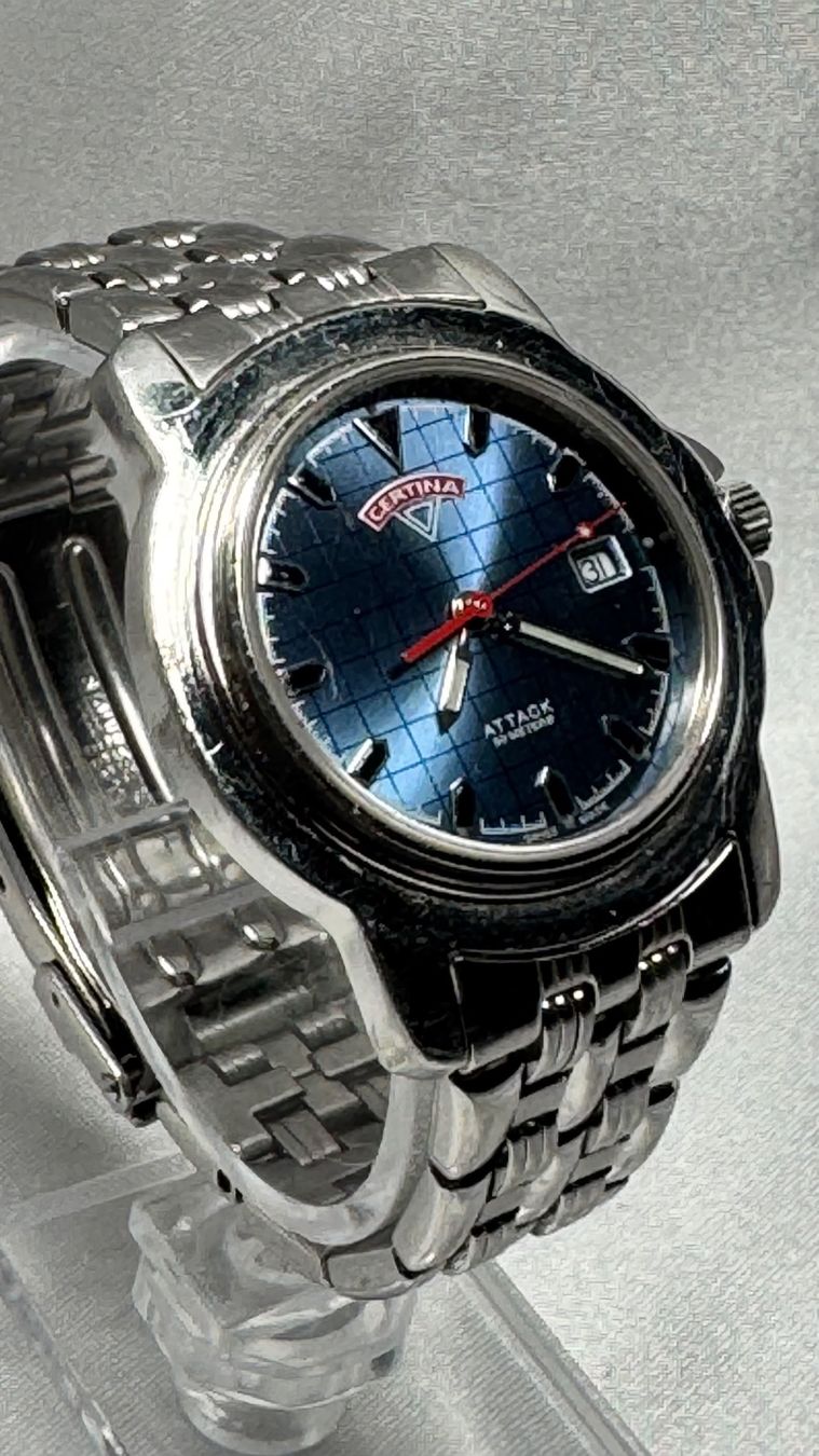 Certina Uhren: Gut erhaltene Vintage Certina Attack – Gebraucht aus Untersiggenthal von TimeandShine 1