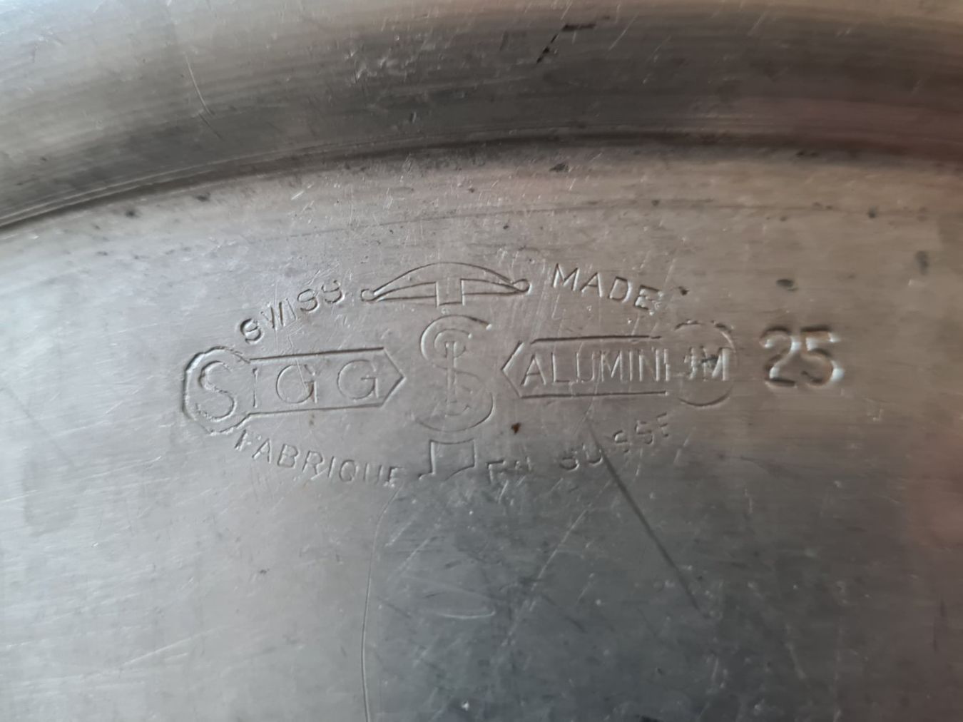 Sigg Küchengeräte: Vintage SIGG Schweiz Aluminium Küchen Sieb – Gebraucht aus Winterthur von stufaphi 3