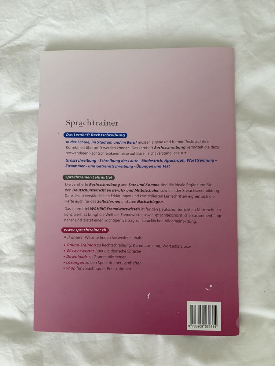 Bücher: Deutsch Satz und Komma – Gebraucht aus Jona von Flexer02 1