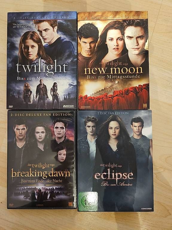 Alle DVDs: Twilight DVD's – Gebraucht aus Tägerig von Abendstern75