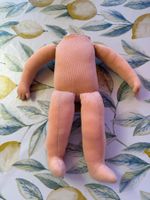 Puppe, Körper Stoff, 27 cm, bewegliche Hände, Puppenkörper