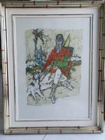 Carigiet - Original Litho "Der Hirte"
