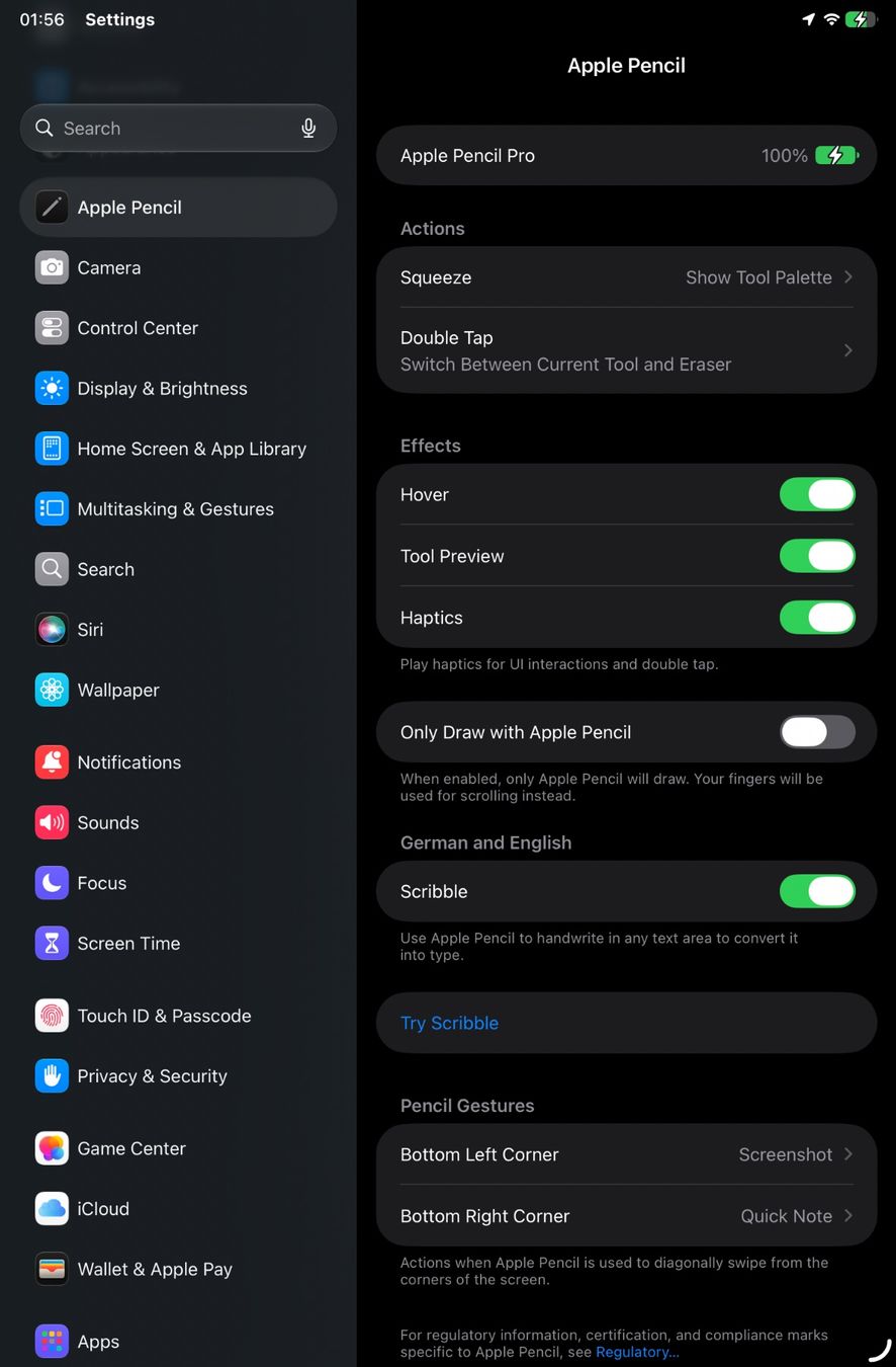 Apple Penna & Evidenziatori: Apple Pencil Pro für iPads – Usato da Zürich venduto da 2far 1