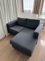 Ecksofa / Zweiersofa / kleines Sofa grau