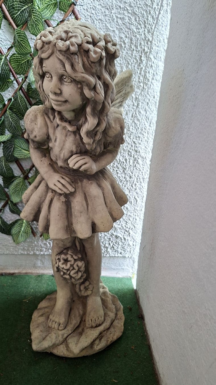 Statuette: Gartenfigur aus Steinguss – Usato da Winterthur venduto da Stanislava02 1