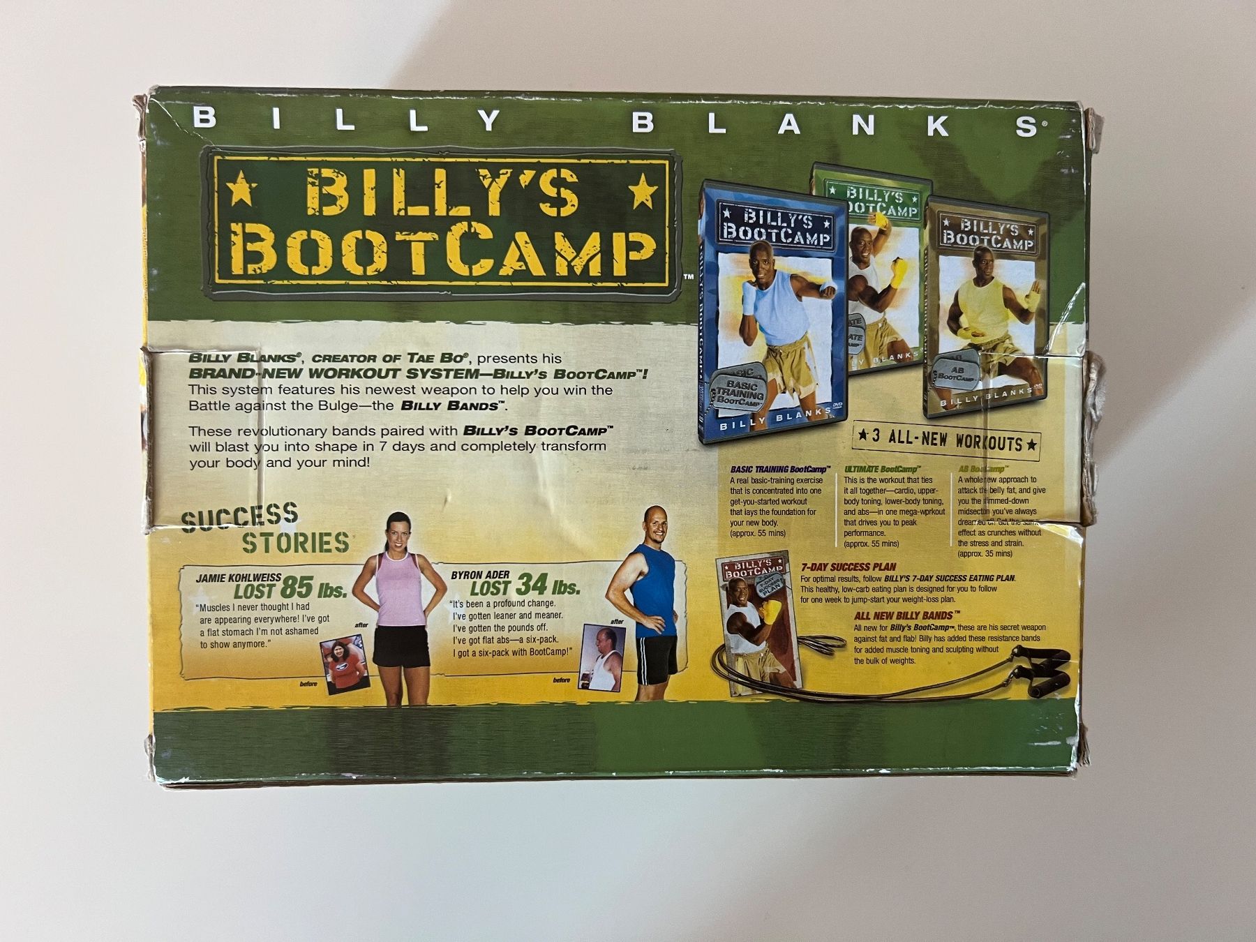 Tutti i DVDs: Billy's Bootcamp DVD Set – Usato da Altstätten SG venduto da sheamus 1