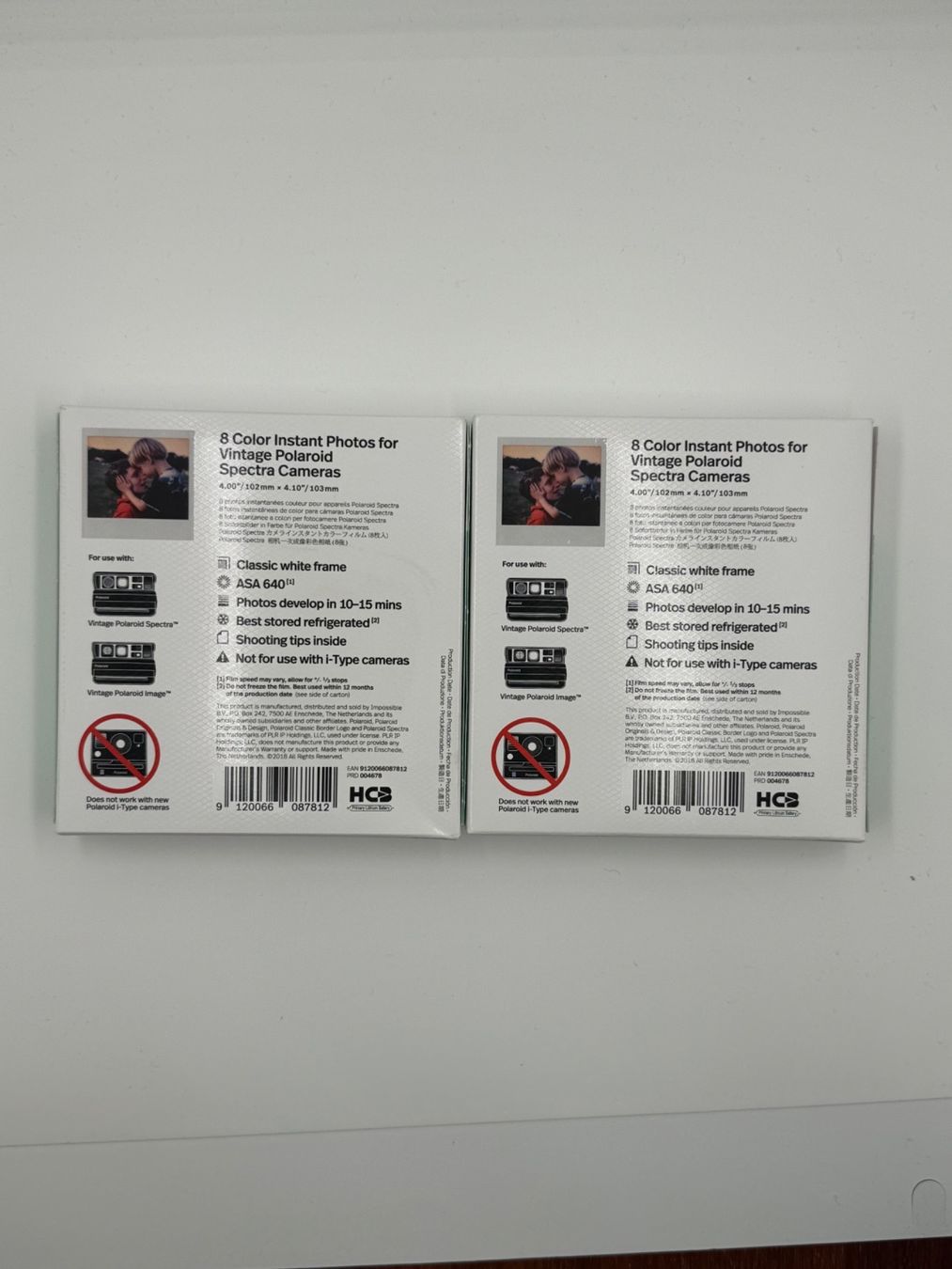 Polaroid Filme: 2 x Color Spectra Film – Gebraucht aus St. Gallen von  1