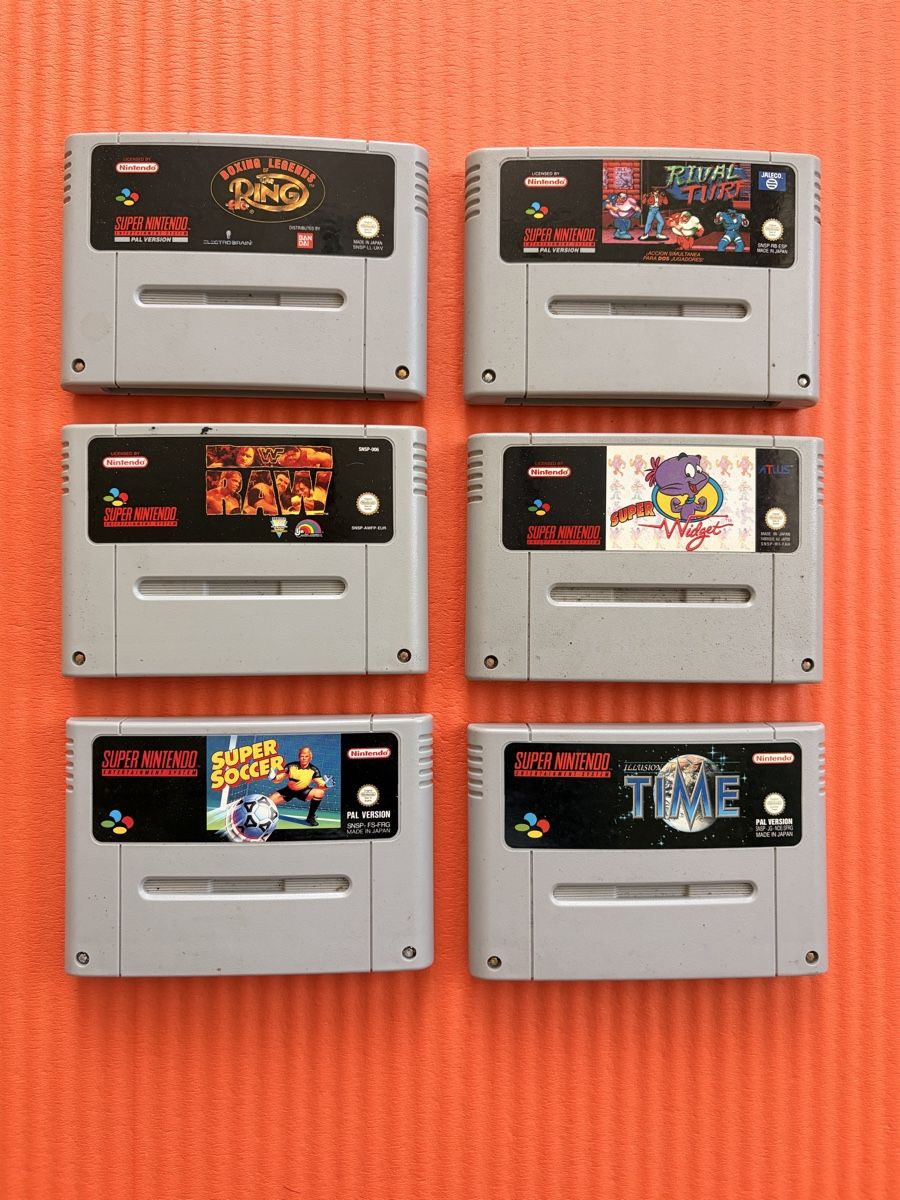 Nintendo Giochi: 6 SNES Spiele – Usato da Kölliken venduto da Sabay2012