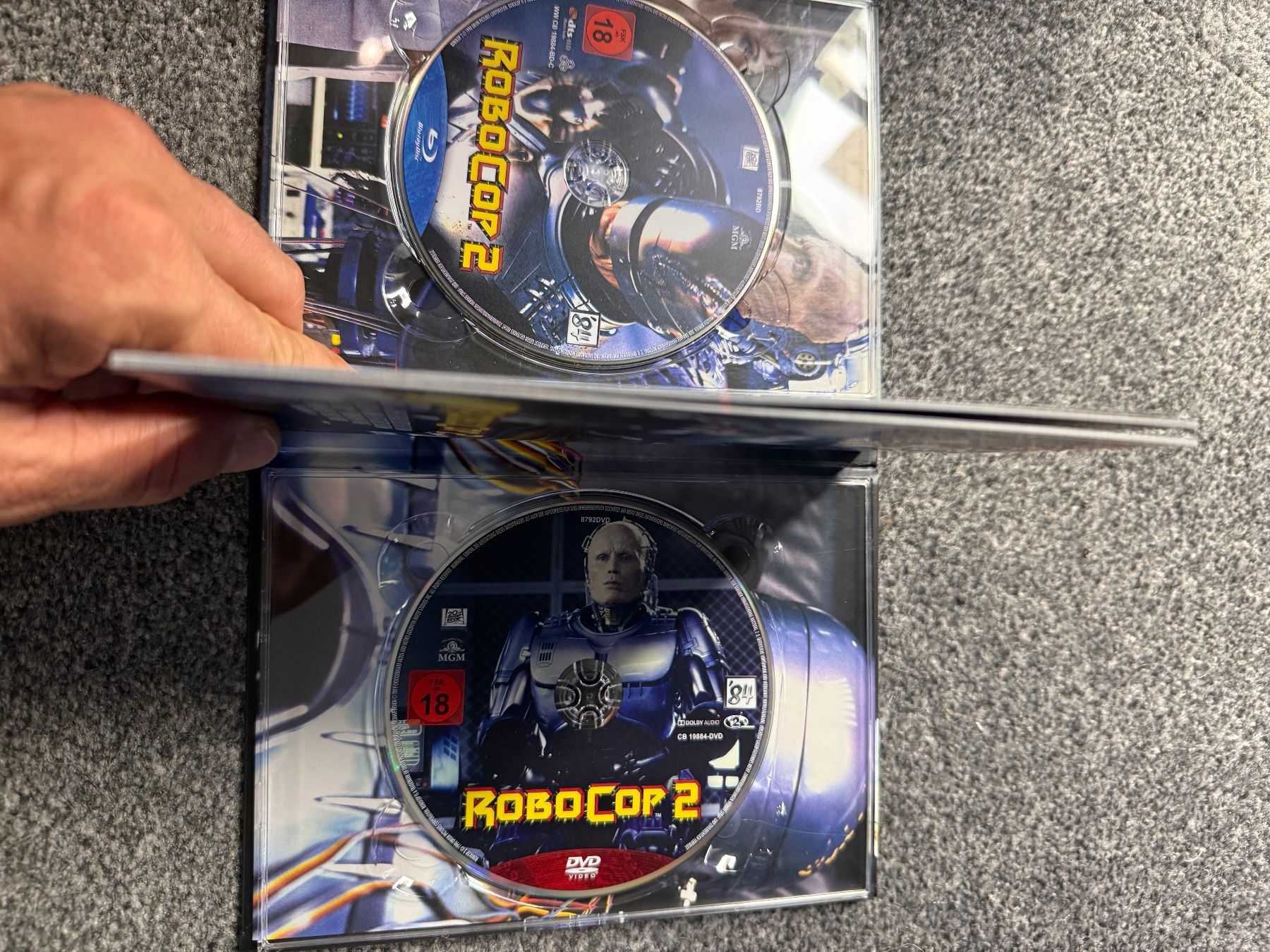 Tutti i DVDs: Robocop 2 Bluray Mediabook – Usato da Hinwil venduto da Mbaumann1 1