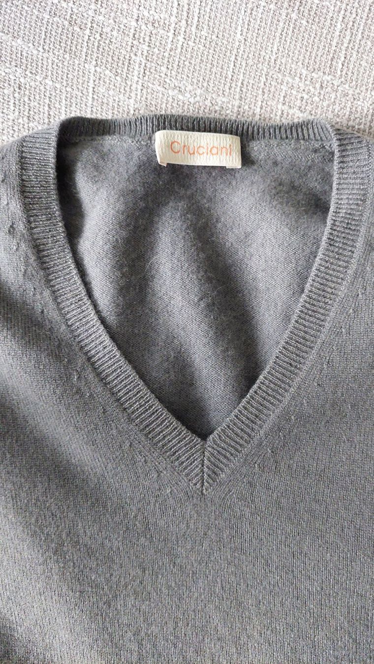 Pullover & Sweatshirts: Cruciani Pullover 100% Feinste Kaschmir 52 XL Luxusmark – Gebraucht aus Walenstadt von ELNINOMARAVILLA 1
