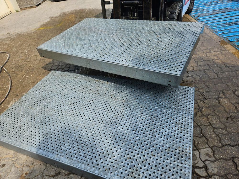 Metall Podest Rampe 204x120x16cm | Kaufen auf Ricardo