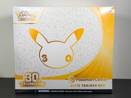 Pokémon 30th Celebration Elite Trainer Box Pokémon Center EN