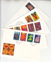 LBK 421 - 432 FDC, 4 Briefe