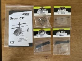 Ersatzteile zu Blade Scout CX Modellhelikopter