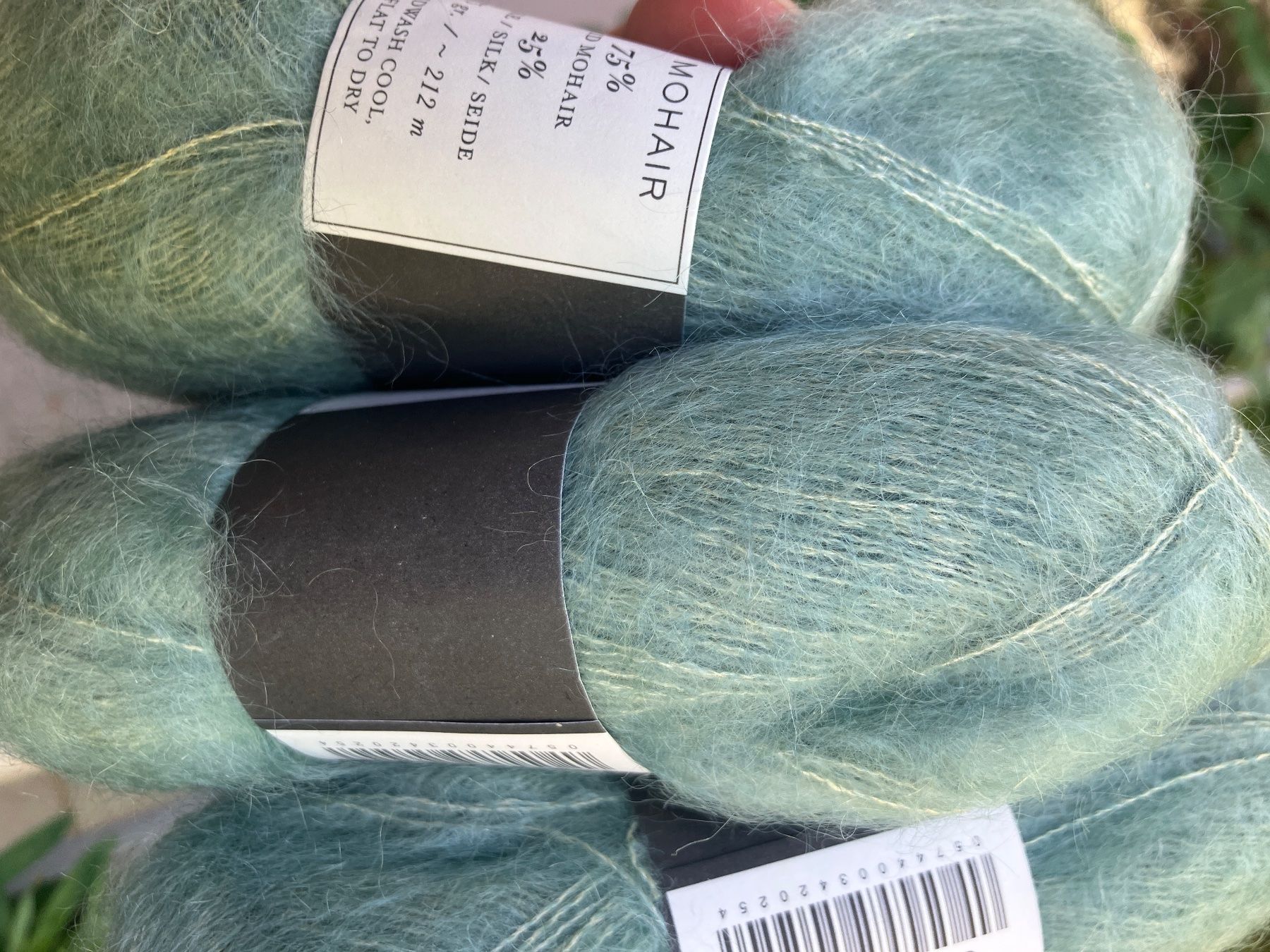 Lana: Isager silk mohair, color 67 – Nuovo e nell'imballaggio originale da Zollikerberg venduto da Nwahl 2