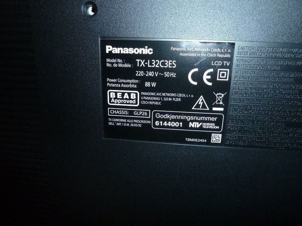 Panasonic Televisori: Panasonic TX-L32C3ES – Usato da Salez venduto da VIDIAS 4