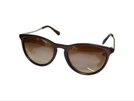 Damen Sonnenbrille Ray-Ban braun verspiegelt mit Kordel
