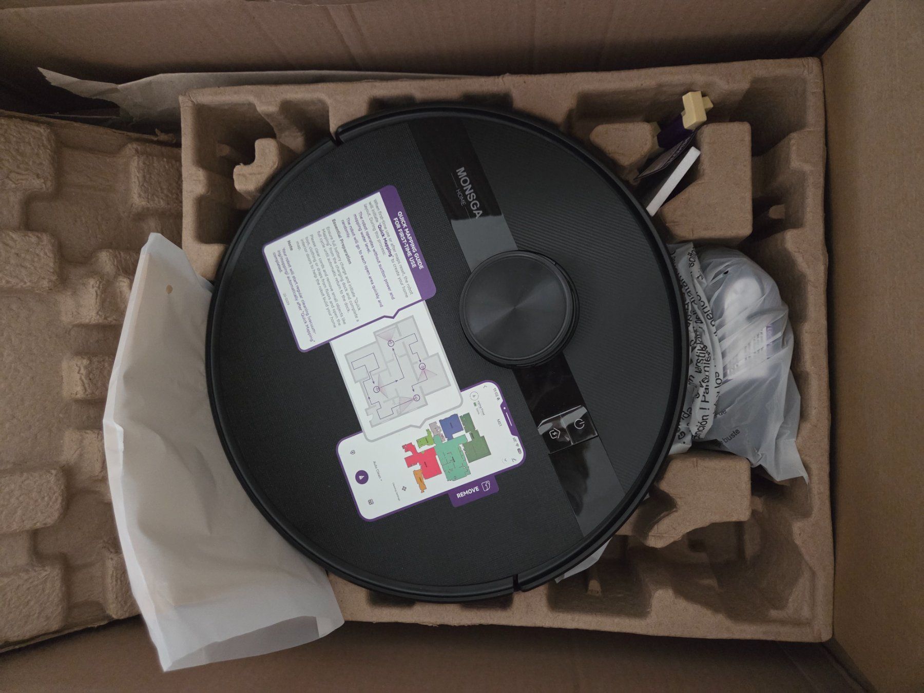 Aspirapolveri & Accessori: MONSGA Robot Vacuum Cleaner with Wiping Function – Nuovo (secondo la descrizione) da Basel venduto da nin_8vcy