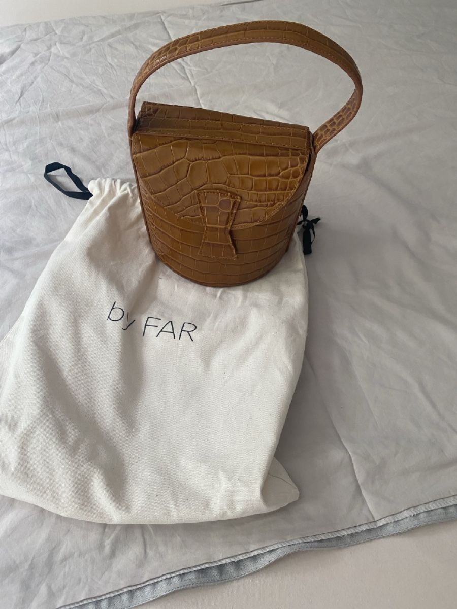 Borse da donna: By Far Handtasche, Kroko-Optik, Leder – Usato da Widen venduto da juinl