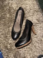 Venturini eleganza high heels | Grösse 38, schwarz kork