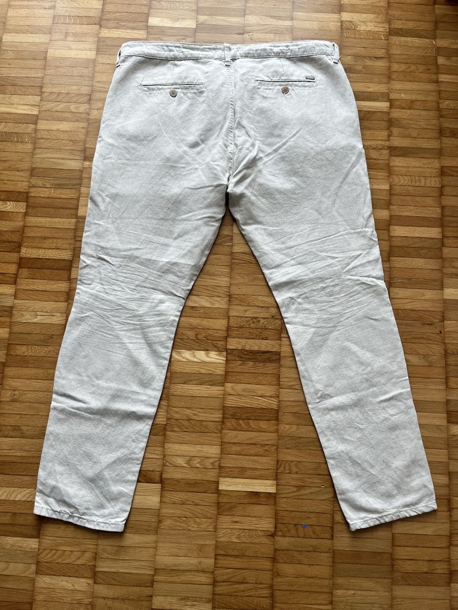 Pantaloni: Mr . Capuchin Sommerhose, hellbeige, Grösse 38/32 – Usato da Winterthur venduto da GutKeS 1