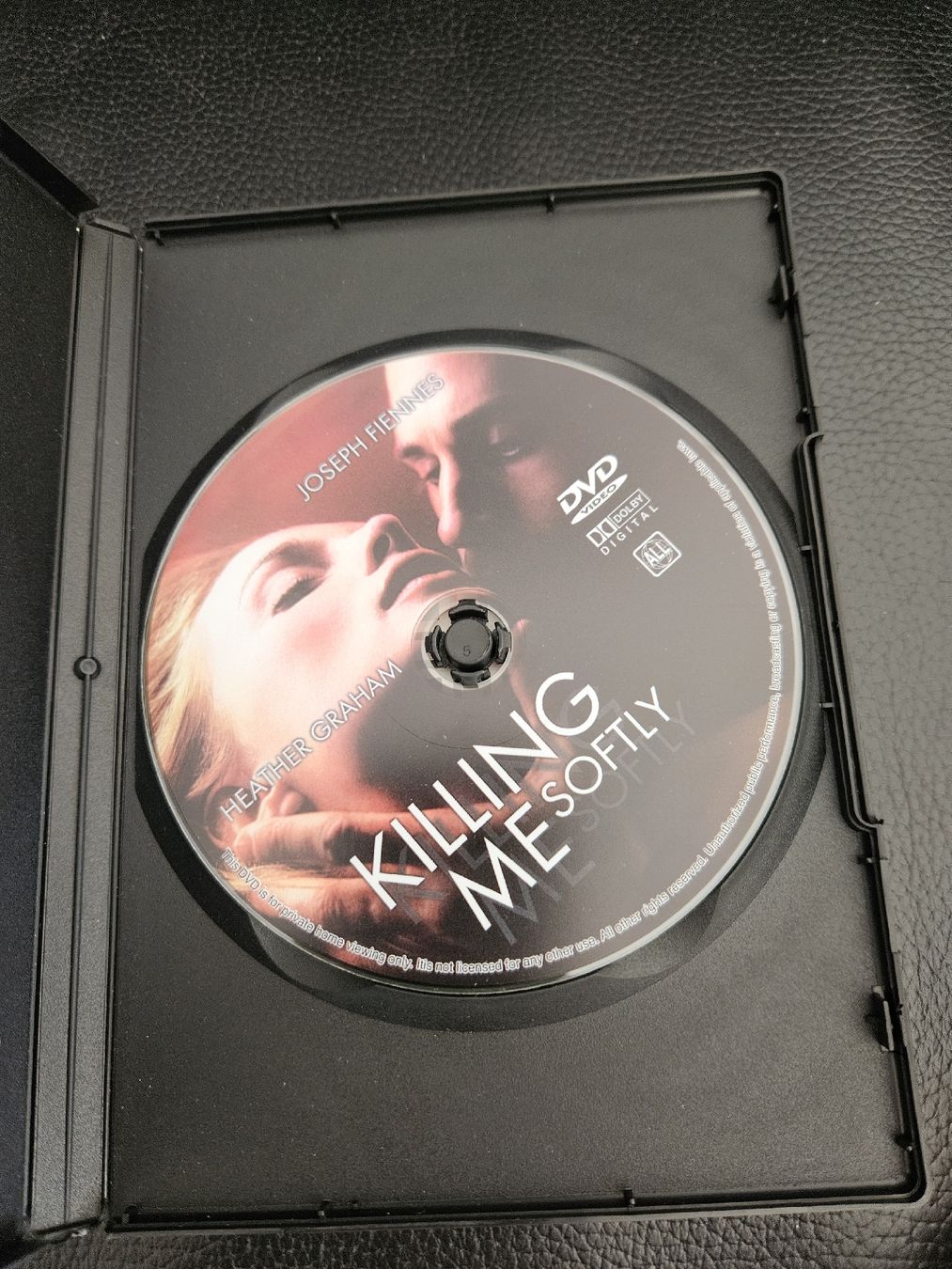 Tutti i DVDs: Killing Me Softly - DVD - Heather Graham – Usato da Oberdorf BL venduto da BaldenEagle 1