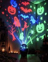 Halloween Projektor Licht Mulloween 7 Farben