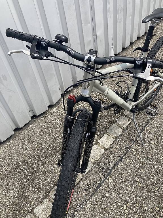 Velos: MTB Giant silber total revidiert – Gebraucht aus Reiden von Halti