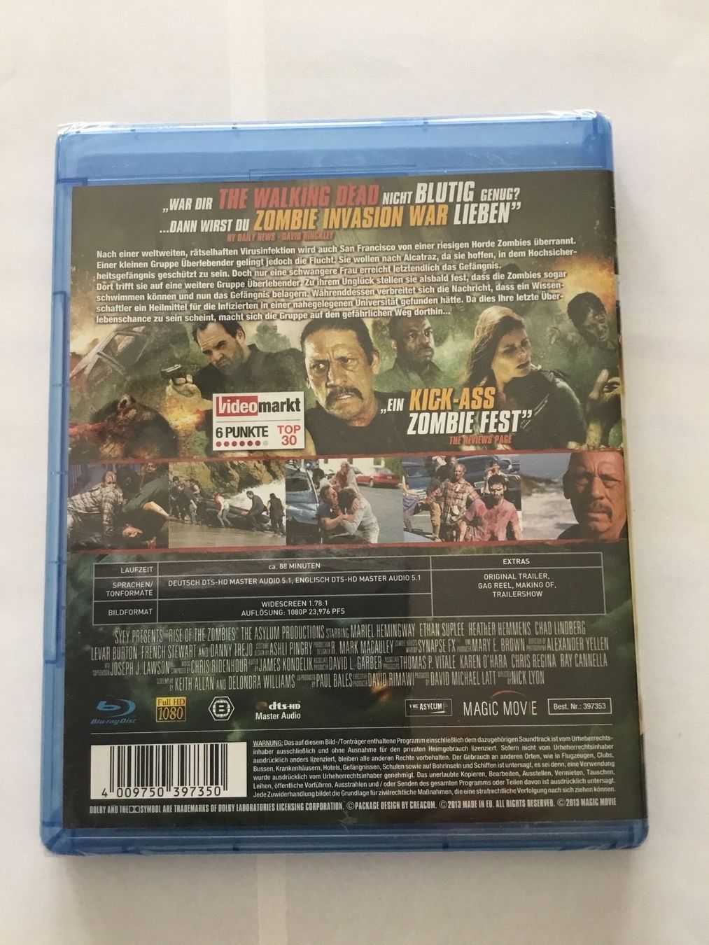 Tutti i DVDs: Zombie Invasion War Blu Ray Neu OVP – Nuovo e nell'imballaggio originale da Blauen venduto da berlingo65 1