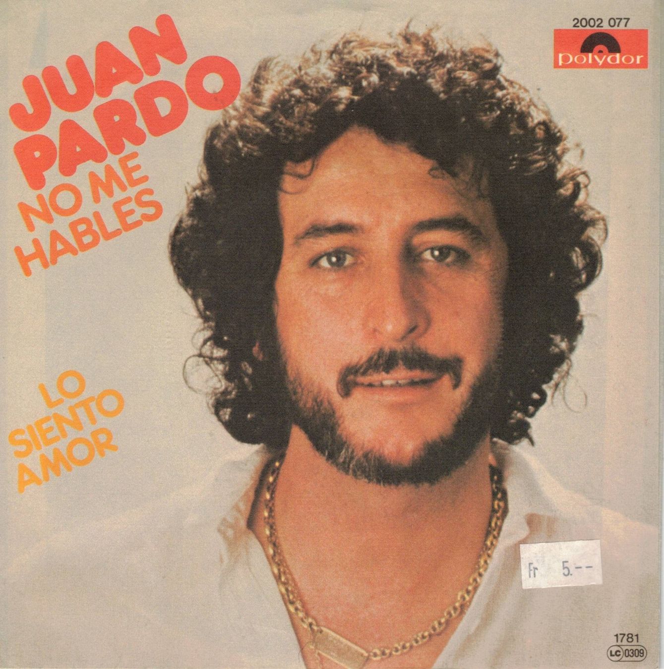 Schallplatten: Juan Prado  -  No me Hables  Single7 – Gebraucht aus Rheinau von thespecials