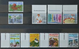 1987: Satz Werbe- und Europamarken + 200 J. Tourismus, ET