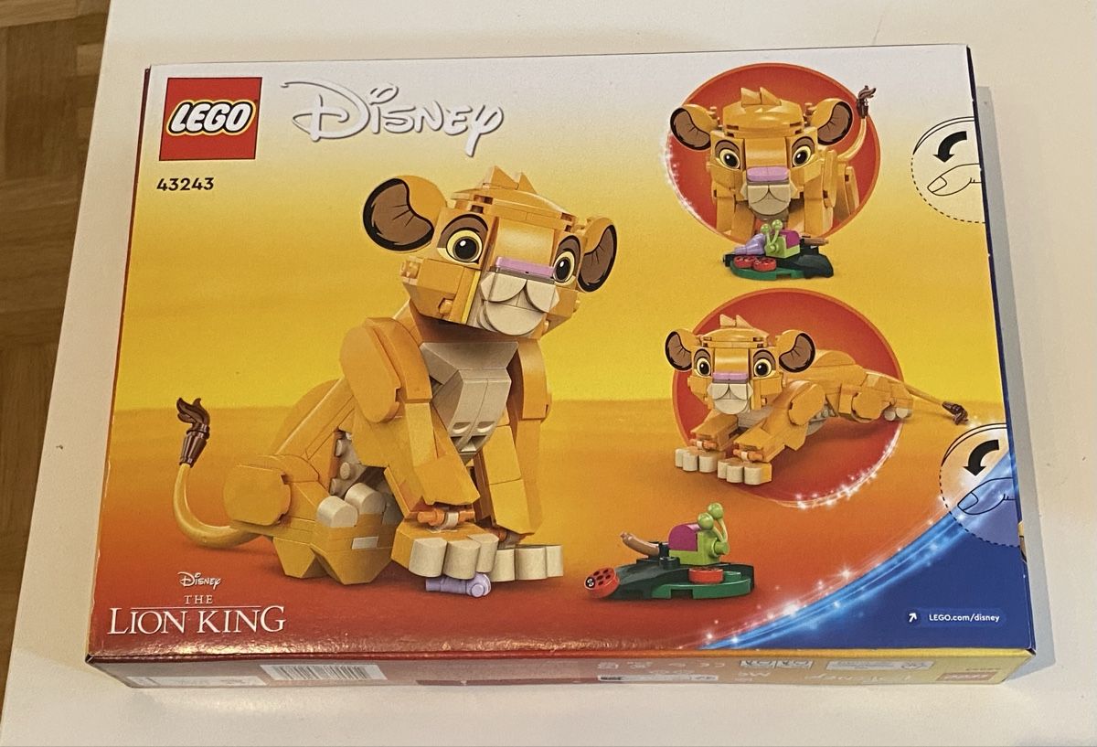 Lego Giocattoli: Lego Set 43243 Simba  – Nuovo e nell'imballaggio originale da Zürich venduto da Sediba 1